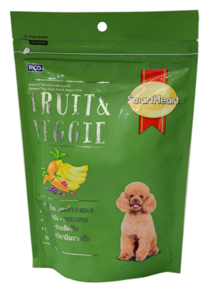 SmartHeart Fruit and Vegetable Dog Treats 100g
