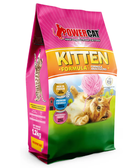 Power Cat Kitten Dry Cat Food 1.2kg