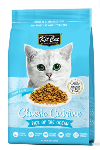 Kit Cat Pick of the Ocean Urinary Care Dry Cat Food 1.2kg